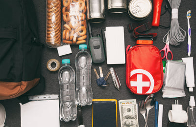Kits de emergência para 24 horas