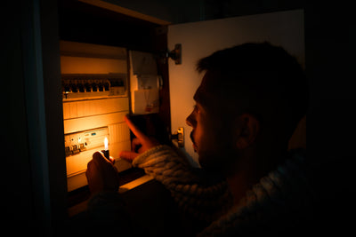 Em caso de falha de energia
