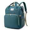 Tactical Parent Hub – 3-in-1 Expandable Diaper Bag & Portable Baby Bed