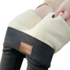 Leggings térmicos de cintura alta con forro polar: mallas ajustadas de invierno