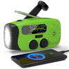 Solar Emergency Radio w/ LED Light