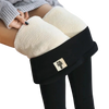 Leggings térmicos de cintura alta con forro polar: mallas ajustadas de invierno