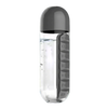 2-in-1 Water Bottle with Integrated 7-Day Pill Organizer – 600ml