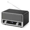 AM FM Radio Plug in Retro Bluetooth Speaker Radio for Office FM Radio