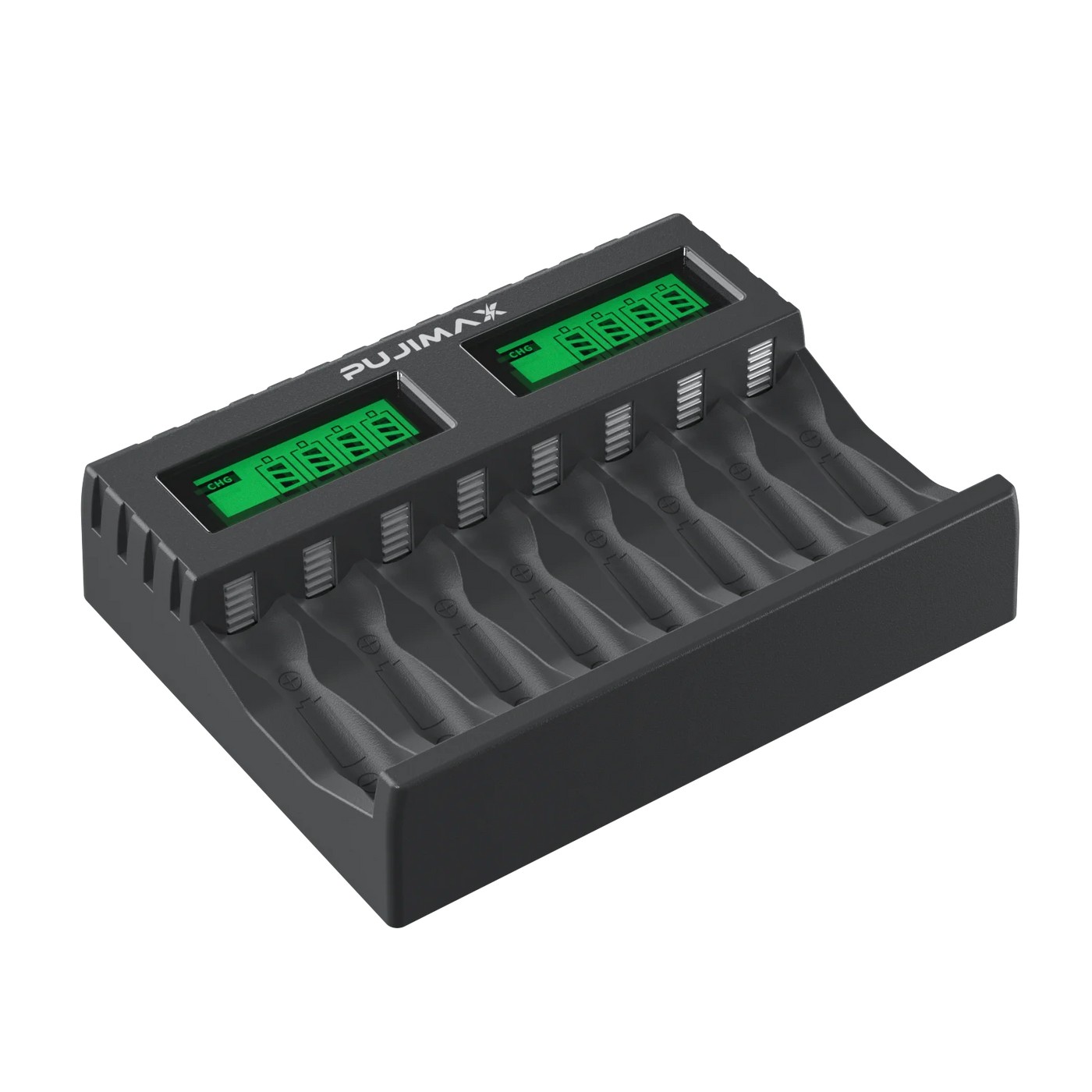 Chargeur de batterie PUJIMAX à 8 emplacements 