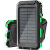 50000mAh Solar Power Bank with Built-in Cable, Lightweight Universal Charger