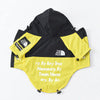 Chaqueta impermeable cortavientos para perros: impermeable con capucha para exteriores