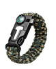 5-in-1 Tactical Paracord Survival Bracelet – Emergency Tool Kit