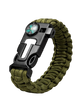 5-in-1 Tactical Paracord Survival Bracelet – Emergency Tool Kit