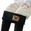 Leggings térmicos de cintura alta con forro polar: mallas ajustadas de invierno