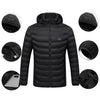 Veste chauffante unisexe – Manteau d'hiver d'extérieur à température réglable