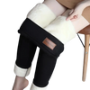 Leggings térmicos de cintura alta con forro polar: mallas ajustadas de invierno